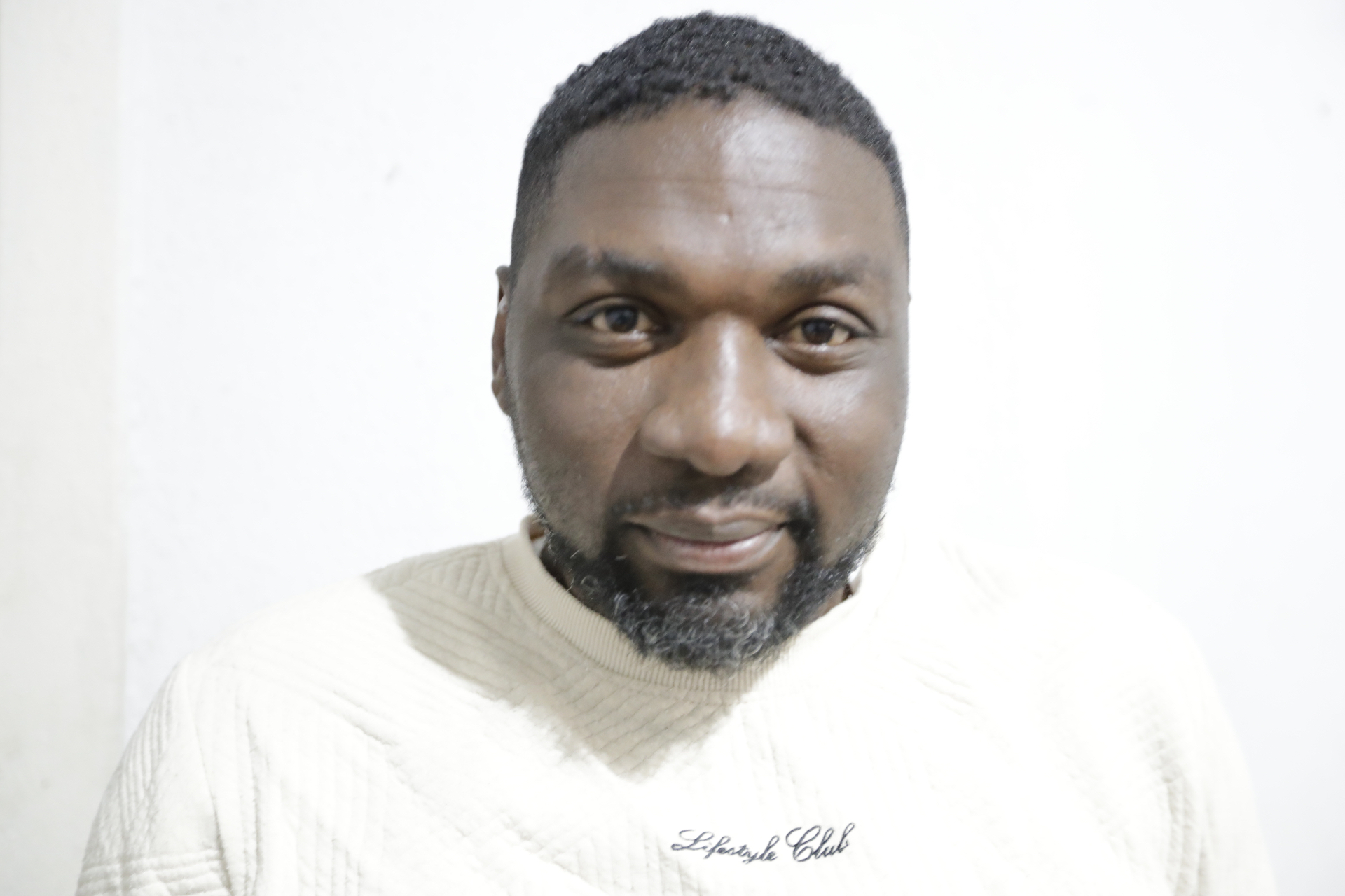 Portrait of F. Takoukam, Cultural Affairs Officer of PMSA